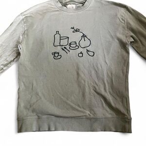 Paloma Wool Crewneck Sweatshirt with Embroidered Design